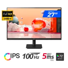 LG - Monitor 27MS500-B 27 FHD IPS 1920x1080 HDMI x2 Headphones-Out x1