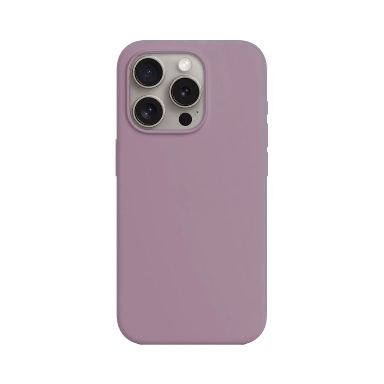 Case para Iphone 15 Pro max con logo, protector silicona, aceituna