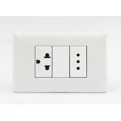 SINTHESI - TOMACORRIENTE DOBLE 01 UNIVERSAL Y 01 DE 3 EN LINEA S17