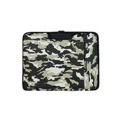 GENERICO - FUNDA PARA LAPTOP DE 15.6 PULGADAS CAMUFLADO CAQUI CIERRE