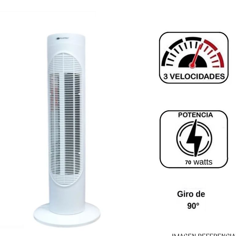 Ventilador de Torre FUJITEC 32 Pulgadas 70 watts