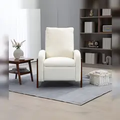 DMUEBLES - DM Sofá reclinable Sweden - Blanco