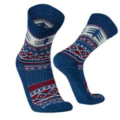 SILVERA NANOTECH - Medias de alpaca para navidad calcetines navideños casuales