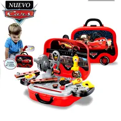 PIXAR - Set de Herramientas y Lonchera de Rayo Macqueen