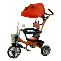 GENERICO - Triciclo guiador musical con pedal para niños