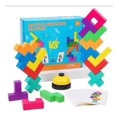 GENERICO - Juego de Mesa Montessori con Timbre Tetris Pentomino Extremo