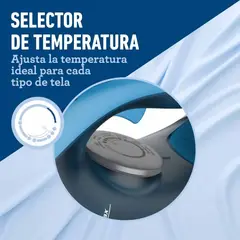 OSTER - Plancha a Vapor GCSTBS6052 Azul con Tecnología Aeroceramic