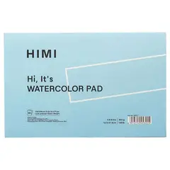 GENERICO - Miya Himi Block para Acuarela 14x216 cm 20 hojas 300gr Azul