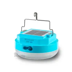 GENERICO - Lampara para Noche Segura en Celeste Y+Envoltorio de Regalo