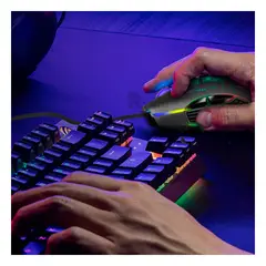 GENERICO - Raton Practico GM859 en Color Negro Y+Envoltorio de Regalo