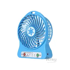 GENERICO - Ventiladora Moderna en Color Azul Y+Post-it Adhesivos