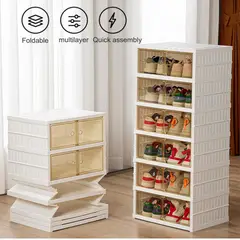 GENERICO - Zapatero Plegable 6 niveles - 12 Pares