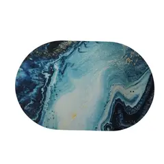 GENERICO - Alfombra de Baño Antideslizante para Piso Cielo Azul