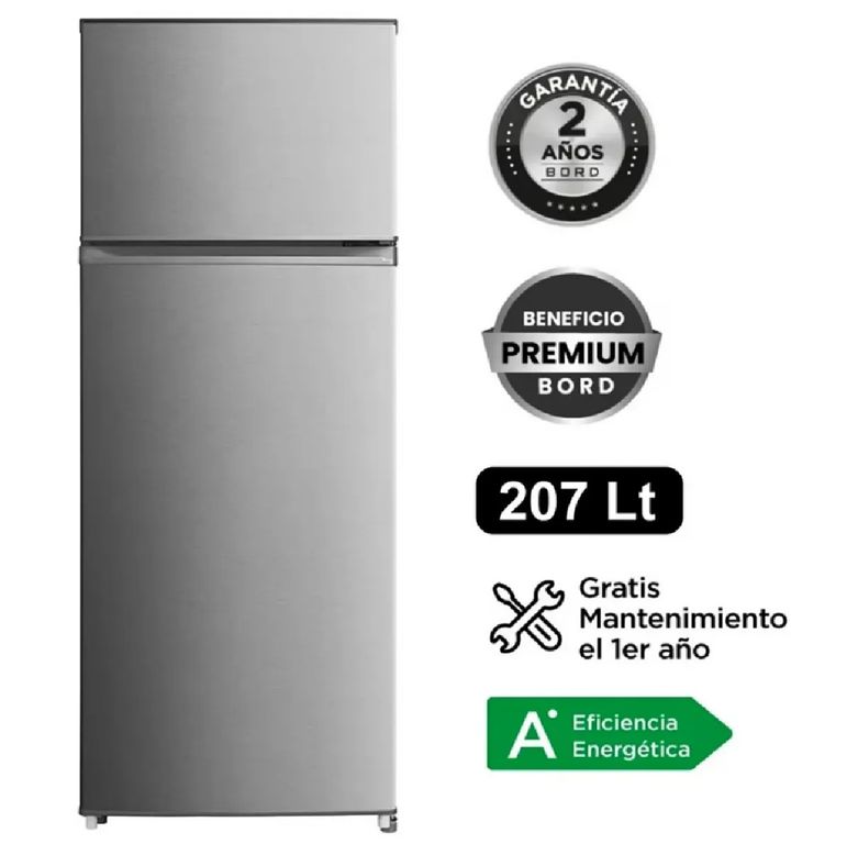 REFRIGERADORA 207LT FROST RE207FS-M SILVER