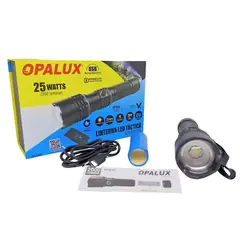 OPALUX - Linterna Led Tactica 25W 2000Lm OP-8085