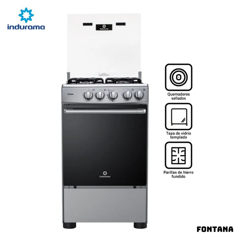 COCINA DE PIE A GAS 4 HORNILLAS - FONTANA
