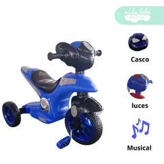 GENERICO - Motito para niño Modelo Baby moto Azul