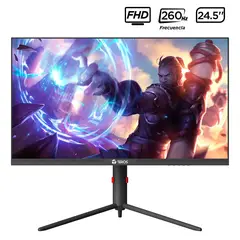 TEROS - Monitor plano gaming TE-2472G, 24.5" FHD VA, 260 Hz, 1 ms, HDMI