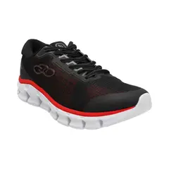 OLYMPIKUS - Zapatillas Aquarios-242 NegroRojo