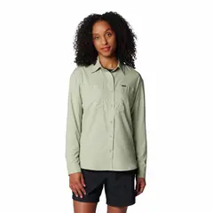 COLUMBIA - Blusa Mujer Silver Ridge Utility Verde