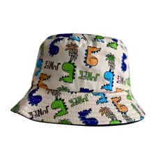 GENERICO - Sombrero Niño Dinosaurio Niña Gorro Skate Redondo Beige T-Rex