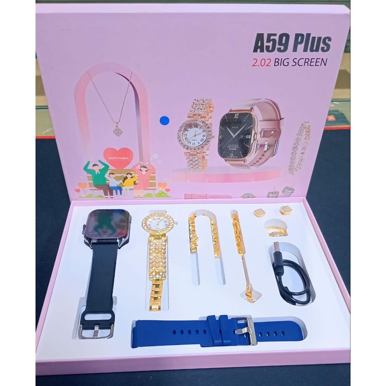 Smartwatch A59 Plus + Accesorios