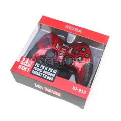 SEISA - Mando Gamepad Sj913 Inalámbrico Pc Ps2 Ps3 Android Smart Tv