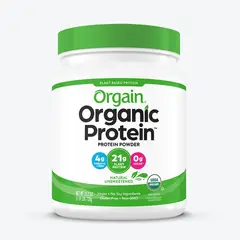 LAB NUTRITION USA - Orgain Organic Protein Natural Unsweetened 20 Serv 720gr