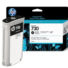 HP - Cartucho de Tinta 730 Photo Black Original (130 ml)