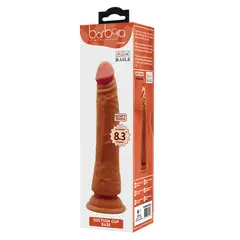 BAILE - Consolador Dildo Realista Barbara Ammut Choco 21cm x Ø 3,7 cm Ventosa