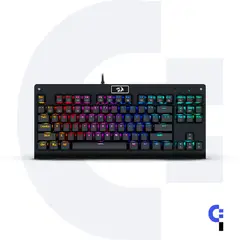 REDRAGON - TECLADO MECANICO DARK AVENGER RGB BLACK RED SWITCH ESP USB