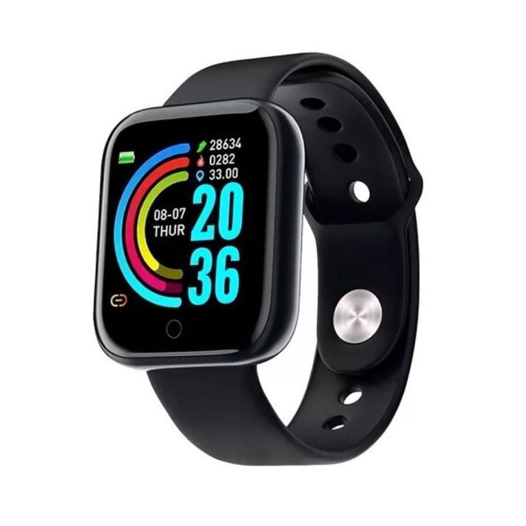 Smartwatch Bluetooth D20 Negro