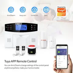 MN ELECTRONICS - Sistema de Alarma de Casa 4g Inalámbrica Smart Pst+Gsm PST-30A-4G