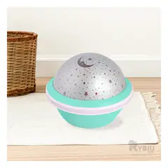 GENERICO - Proyector Practico y Compacto Verde Agua Y+Regalo Stickers