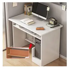 GENERICO - Escritorio Moderno Blanco 80cm ZZ95