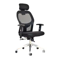 OFIDEAS - Silla de Oficina Ergonómica Dakota Negro Presidente