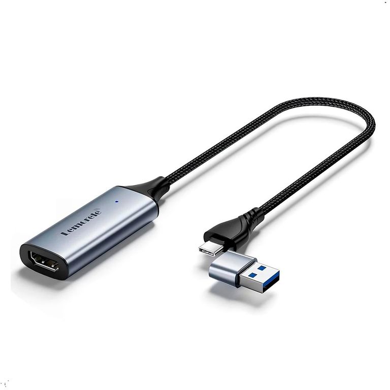Capturadora De Video Usb y Tipo C 1080p Lemorele