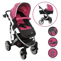 BABY KITS - Coche Deportivo Moises SPRING Pink