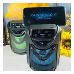 GENERICO - Bocina de Sonido HD y Radio FM Negro Y+Gift MiniAgenda