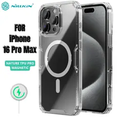 NILLKIN - Case Nature Clear - iPhone 16 Pro Max (MagSafe)