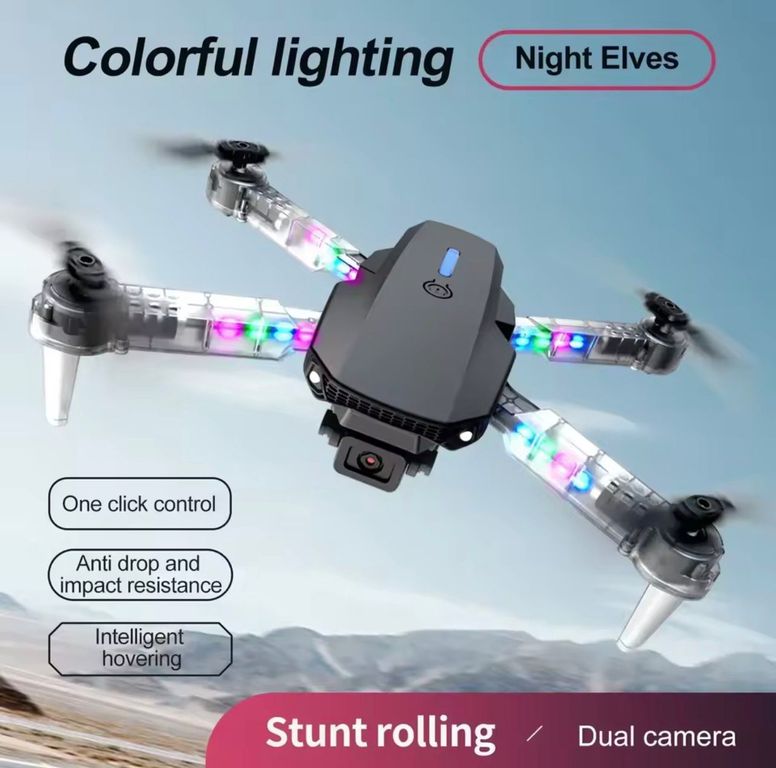 Drone E88 MAX MEJORADO GPS RGB Camara Dual UHD Novedad Juguete