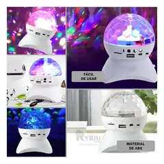 GENERICO - Proyector Portable y Ligero Tono Blanco Y+Regalo Stickers