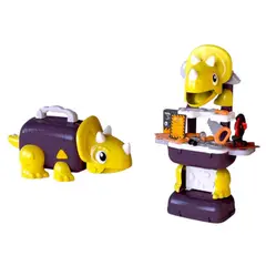 GENERICO - Maleta Dino 2 en 1 diseño Ingeniero-Herramientas