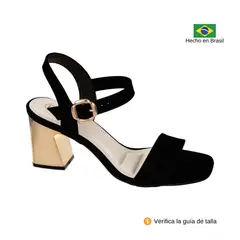 BEBECE - SANDALIA T6089-026 NEGROORO NOBUCK