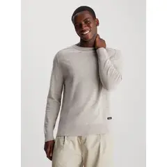 CALVIN KLEIN - SWEATER SLUB TEXTURE SWEATER CK