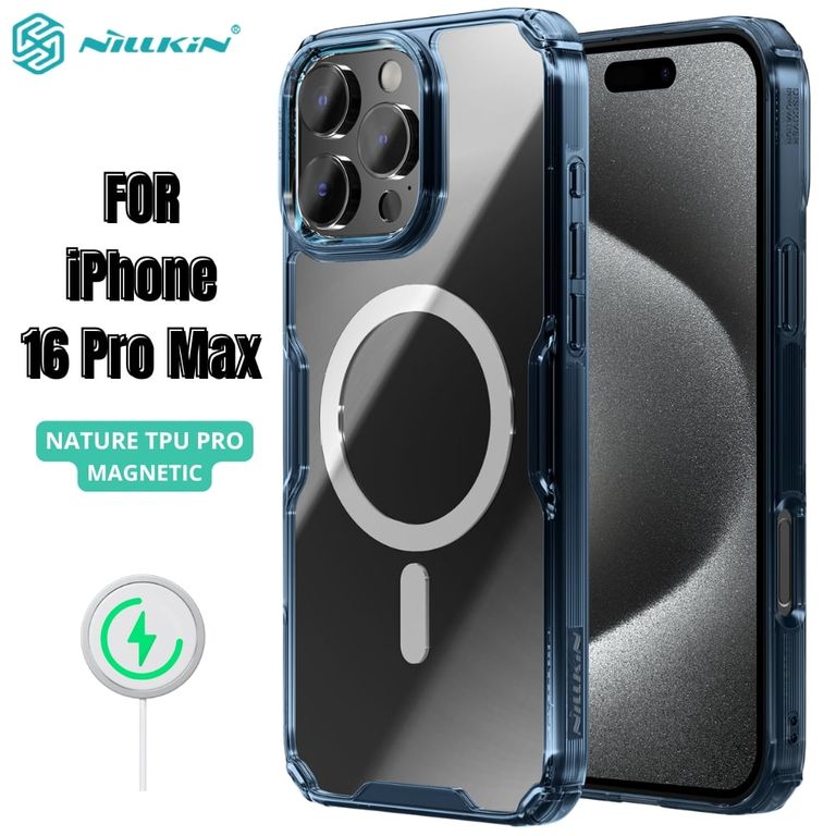 Case Nature Blue - iPhone 16 Pro Max (MagSafe)