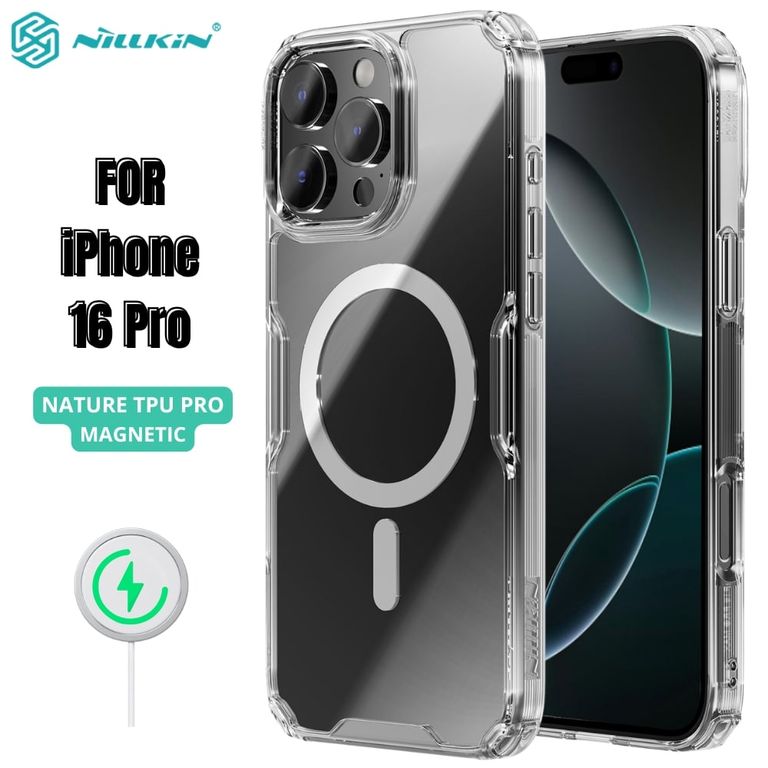 Case Nature Clear - iPhone 16 Pro (MagSafe)