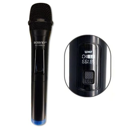 Micrófono inalambrico Bossney BS-H9826 con pantalla digital
