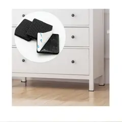 GENERICO - Protector Adhesivo Antedeslizante Pata Muebles Multifuncional x8