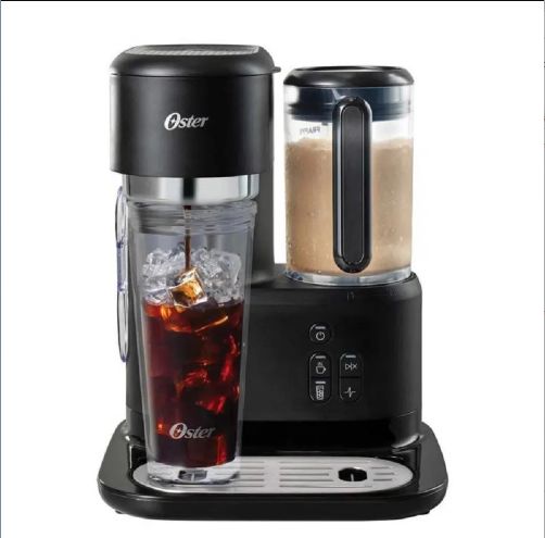 Cafetera Frappé con Licuadora Oster® BVSTDC03B Negro